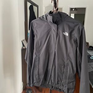 North faced rain jacket